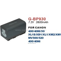 Camcorder Battery---CANON BP930
