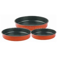 3pcs round fry pan