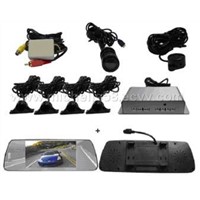 Parking Sensor System with Camera and TFT LCD Rear Mirror