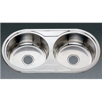 Double Round-bowl Sink