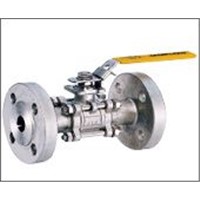 Three-piece Model Stainless Steel Flanged Ball Valve