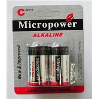 Quality LR14/C/AM2 1.5V Alkaline Manganese Batteries