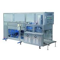 5 gallon water bottling machine, bottle washing, filling and capping machine