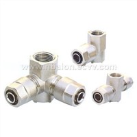 Middle Wall Plated Elbow and Tee Pipe Fitting