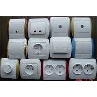 QTE Series of Wall Switches and Sockets with Decoration Frame