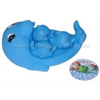 Bath dolphin toy for baby