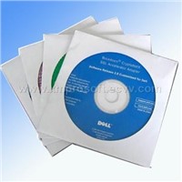 Paper Sleeves for CDs with Clear Display Window