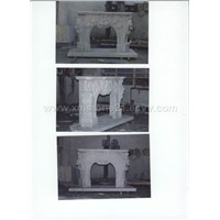 Granite Fireplace