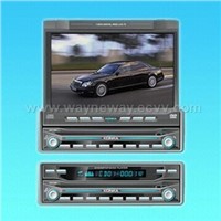 One-DIN Car TFT W/Build-in DVD and TV Amp Radio