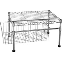 rack with basket