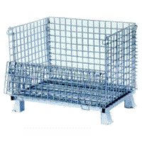 Foldable Mesh Container
