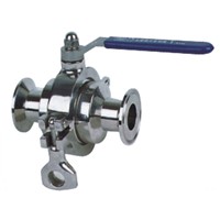 sanitary grade ball valve without dead angle