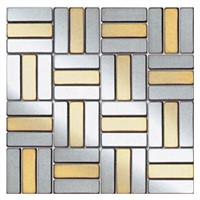 Stainless Steel Mosaic Tile (MS6213)