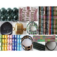 magnetic hematite colorful bracelets beads