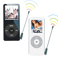 Car MP4 player with FM transmitter LK-105
