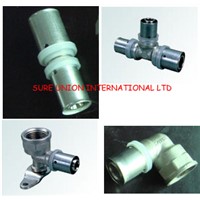 Brass Elbow for Multilayer Pipe