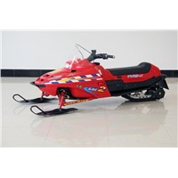 125cc snowmobile(red)