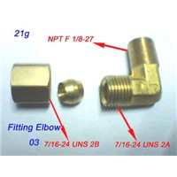 BRASS COMPRESSION PIPE FITTINGS