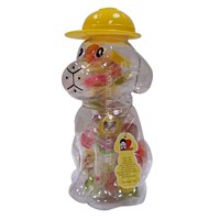 Handmade Candy Packed in Cute Dog Jar (JC114)