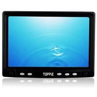 Toppie 7 inches VGA Touch Screen headrest/desktop car TFT-LCD monitor with touchscreen for