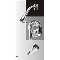 wall installed bathtub faucets YL021