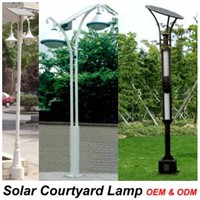 Solar Courtyard Lights