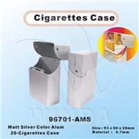 Matt Silver Aluminum Cigarettes