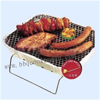 Large instant charcoal barbecue