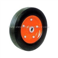 solid rubber wheel