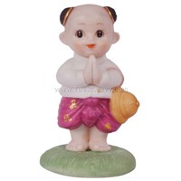 Ceramic doll