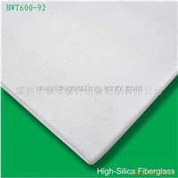 High silica fiberglass cloth