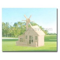 wooden house