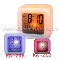 New LED Light Alarm Clock