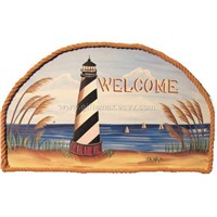 Wood Wall Plaque with Beach View