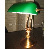 Banker lamp, Table lamp