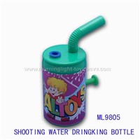 Shooting Water Dringking Bottle