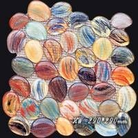 decorative glass tile (multi-colored glas stone)