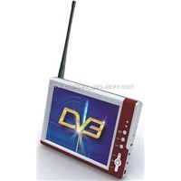8"portable DVB-T&ATV LCD TV combo