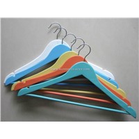 Colorized Wooden Suit Hanger