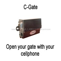 open your gate wirh the cellular phone