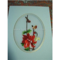 embroidery greeting cards