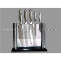6pcs stainless steel knife set
