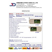 CAR DVD with TFT LCD screen