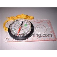 fast needle Map Compass   with sapphire jewel bearing