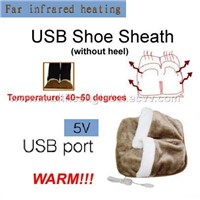 USB Warming Shoe Sheath without Heel