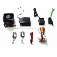 car alarm with two remote (flip key or metal frame