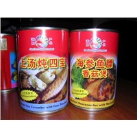 Canned Seafood in shark fins, Sea Cucumber,abalone