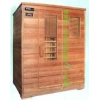 infrared sauna cabin for 3 persons
