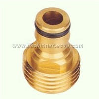 3/4" MALE BRASS HOSE CONNECTOR