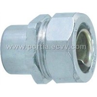 Female-thread liquid-tight combination coupling